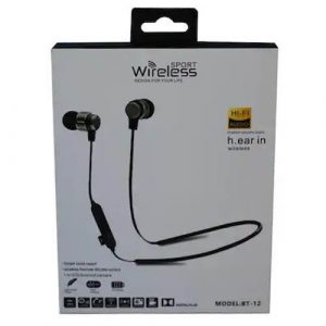 Manos Libres Bluetooth Hi Fi (Bt-12) Wireless Sport